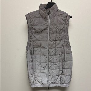 FP Movement by Free People Gray Quilted Vest